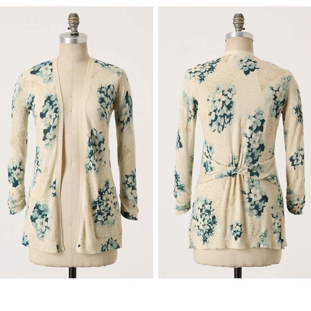 Anthropologie Dwarf Quince Cardigan medium